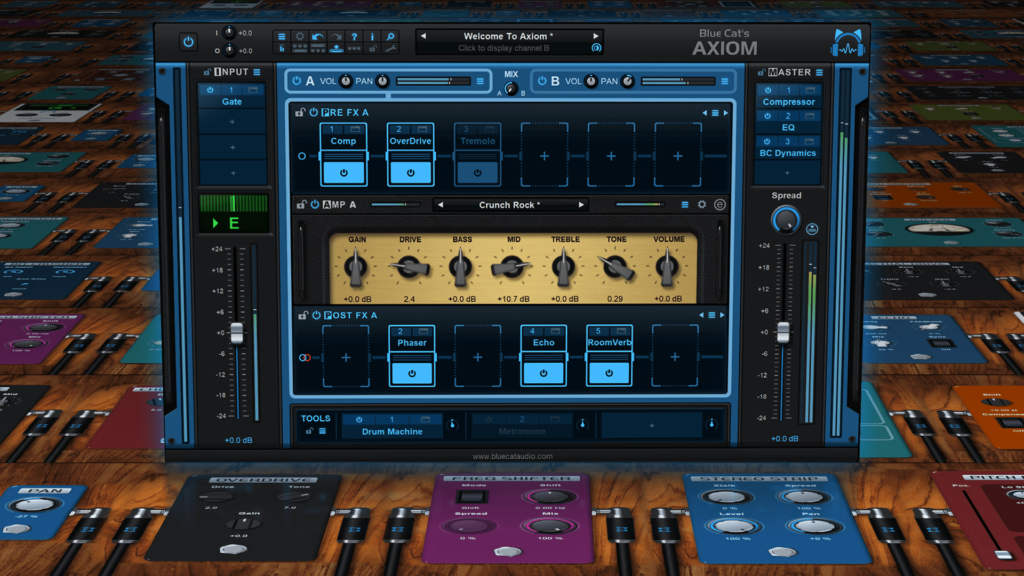 Blue Cat Audio updates PatchWork, Axiom, Late Replies and MB-7 Mixer plugins
