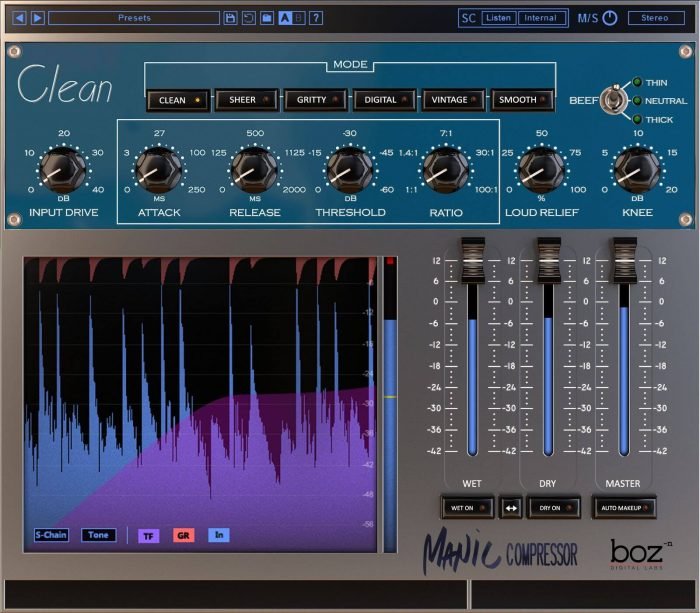 Boz Manic Compressor GUI