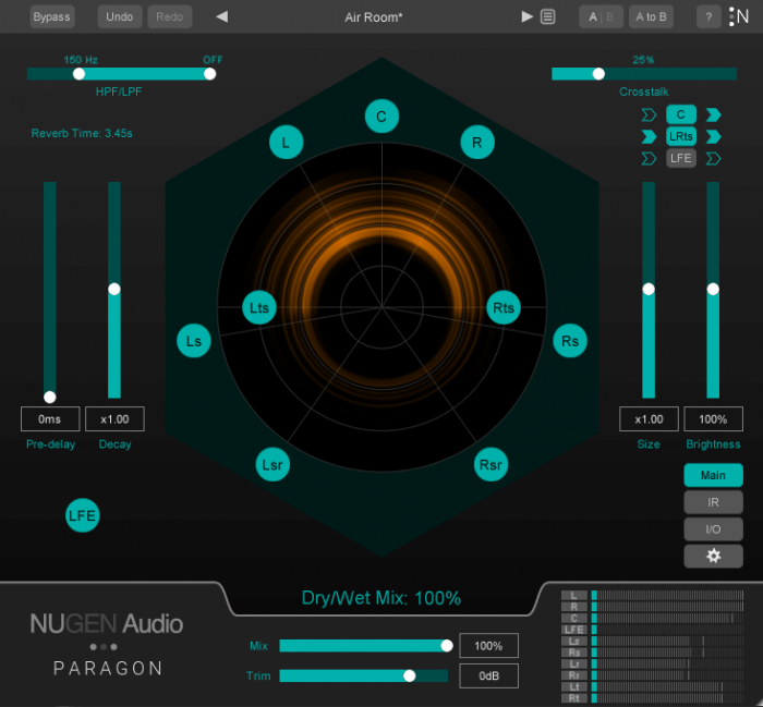 NUGEN Audio Paragon GUI