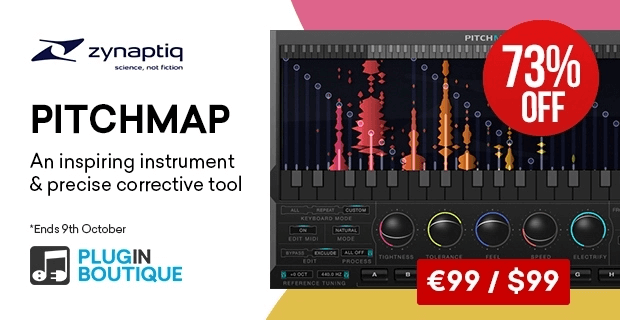 Zynaptiq Pitchmap 99 USD
