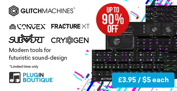 Glitchmachines 90 OFF plugins