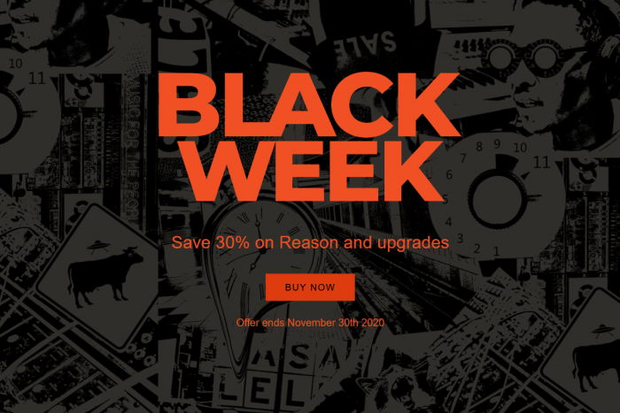 Reason Studios Black Week