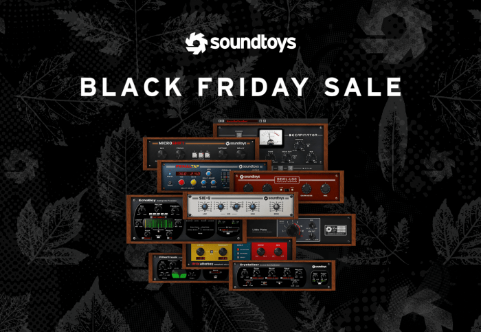 Soundtoys Black Friday 2020