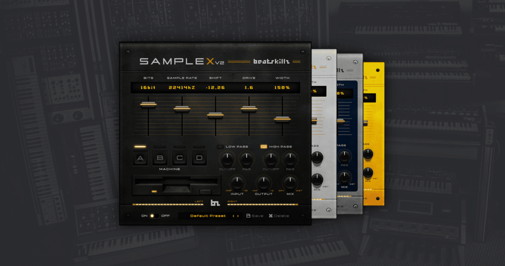 SampleX V2 vintage sampler emulator by BeatSkillz on sale at 40% OFF