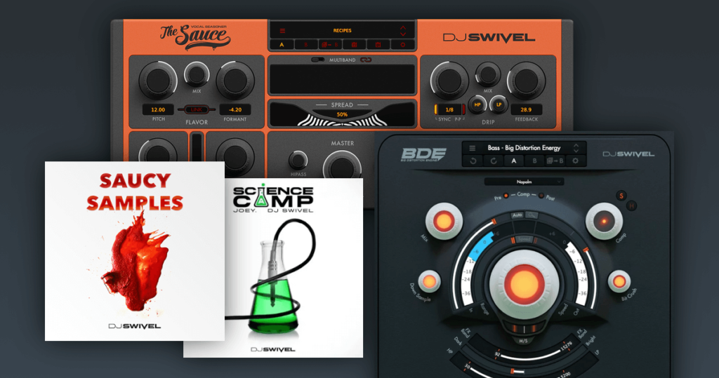 Save up to 40% on DJ Swivel’s audio plugins and sound packs