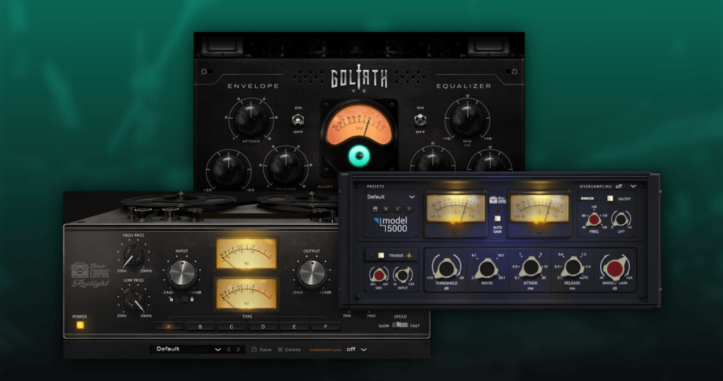 Virtual Analogue Studio Bundle: 3 Tone Empire effect plugins for $99 USD