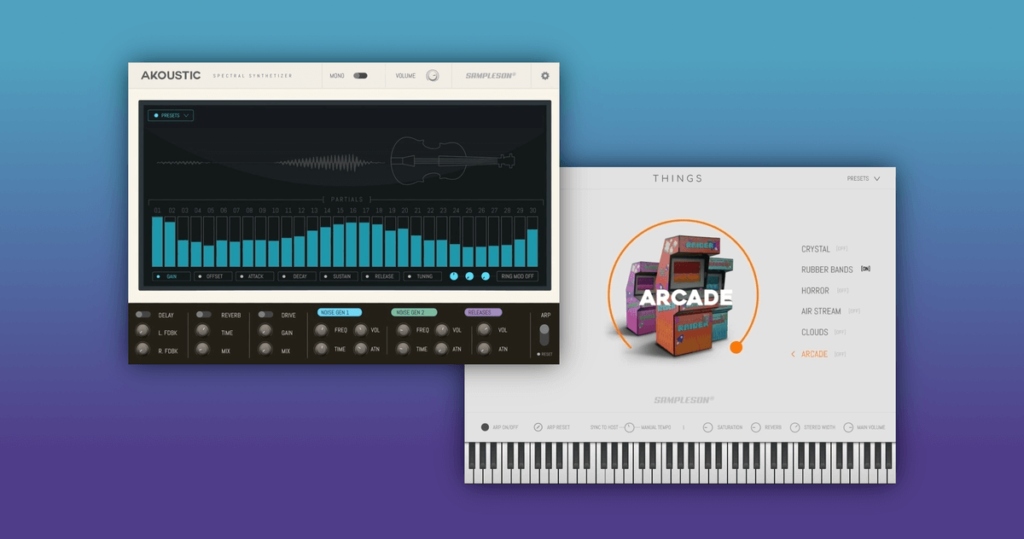 Sampleson Things and Akoustic instrument plugins bundled at 50% OFF