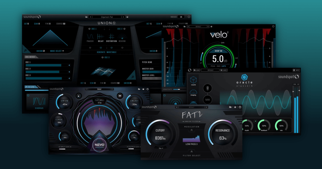 SoundSpot audio effect plugins, instruments and expansions on sale