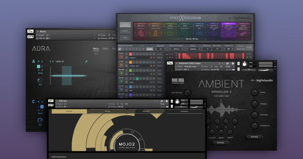Big Fish Audio sample libraries on sale at 20% OFF