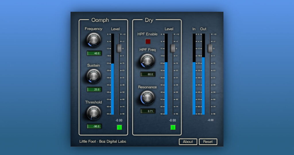 Little Foot easy-to-use kick drum enhancer on sale for $19 USD