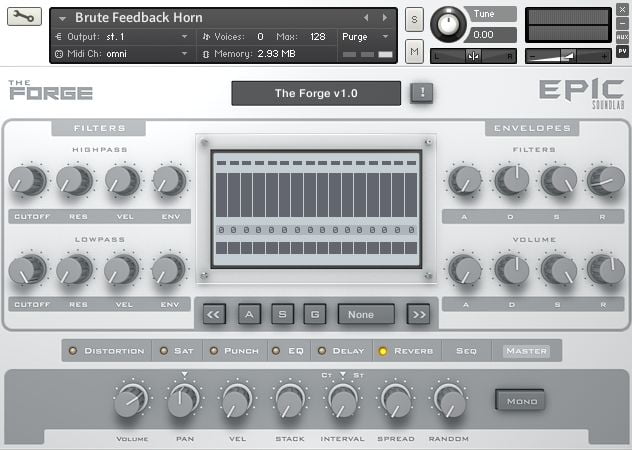 Save 63% on The Forge modern hybrid scoring tool for Kontakt