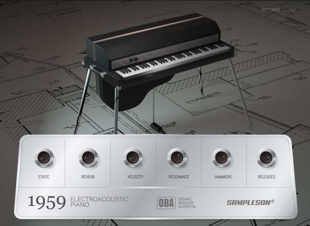 1959 Electro-Acoustic Piano by Sampleson on sale for $45 USD