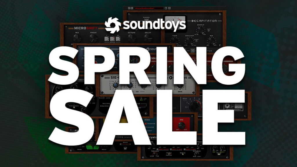 Spring Sale: Up to 80% off Soundtoys 5 Bundle & individual plugins