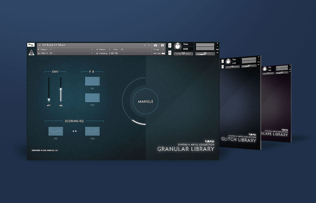 Synths 2 Abyss deep & atonal bass library for Kontakt on sale for $19 USD