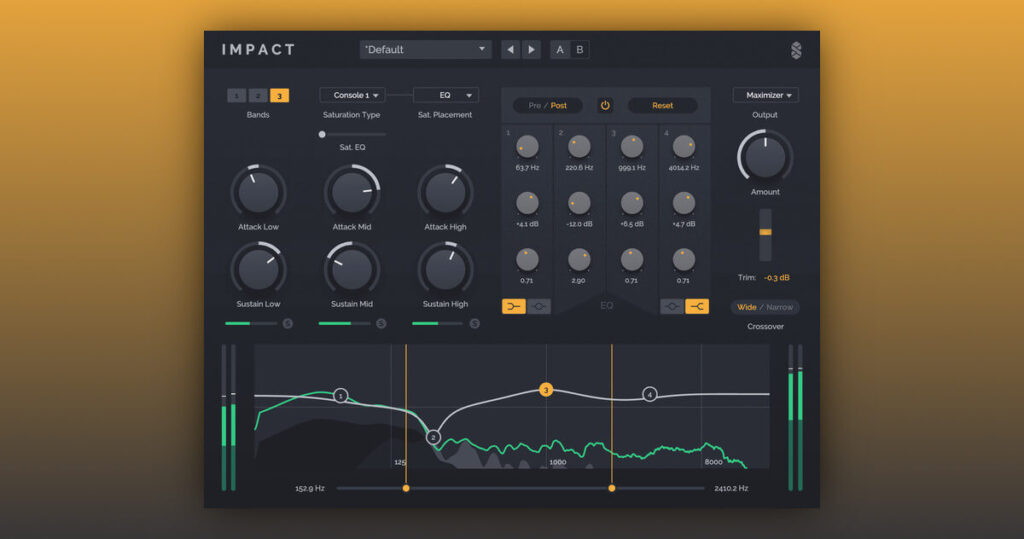 Impact transient designer plugin by Surreal Machines on sale at 25% OFF