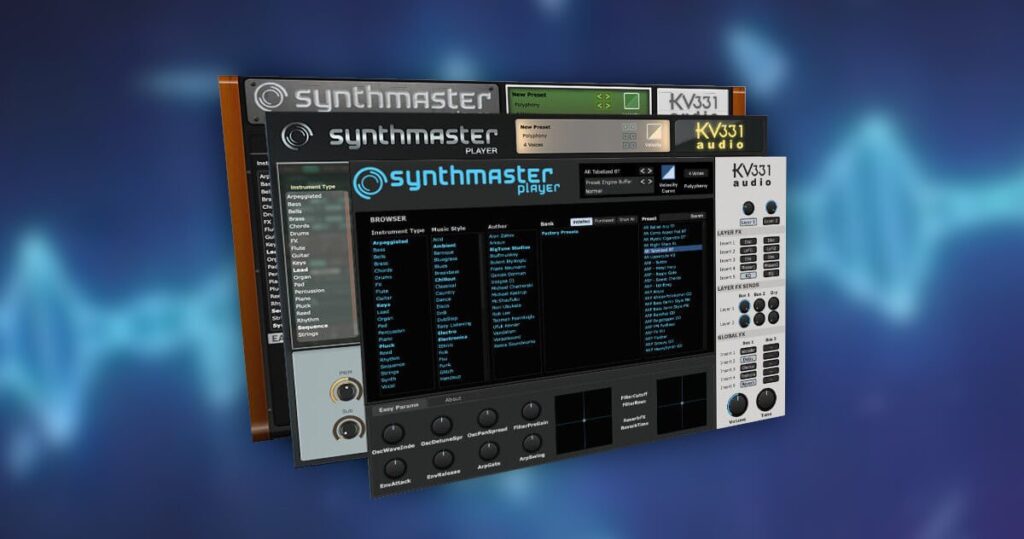 Synthmaster Player plugin by KV331 Audio on sale for $5 USD!