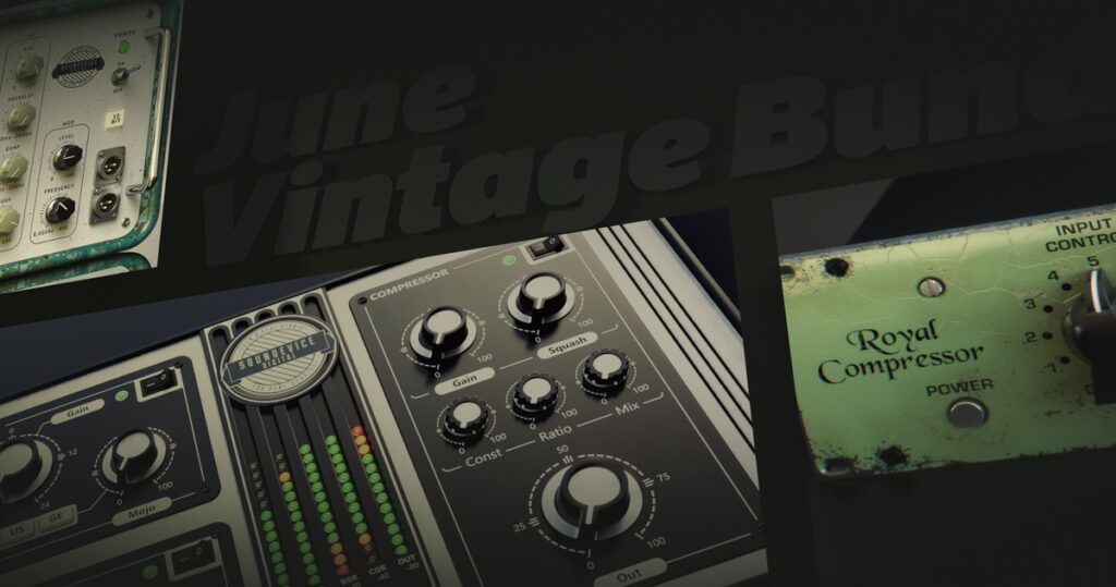 United Plugins launches June Vintage Bundle at up to 80% OFF