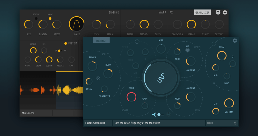 Granulizer 2 and Instinct by Inertia Sound Systems up to 60% OFF