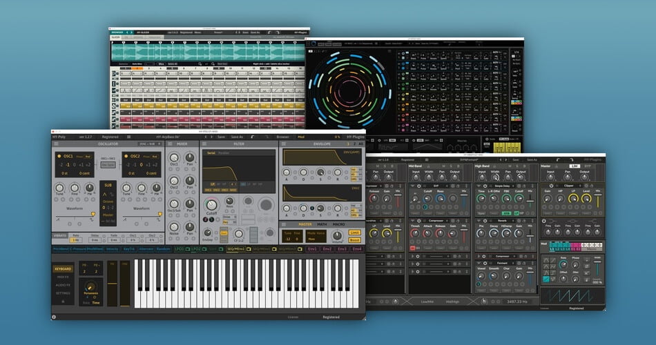 Save 25% on HY-Plugins Poly synthesizer, Slicer, Sequencers & more
