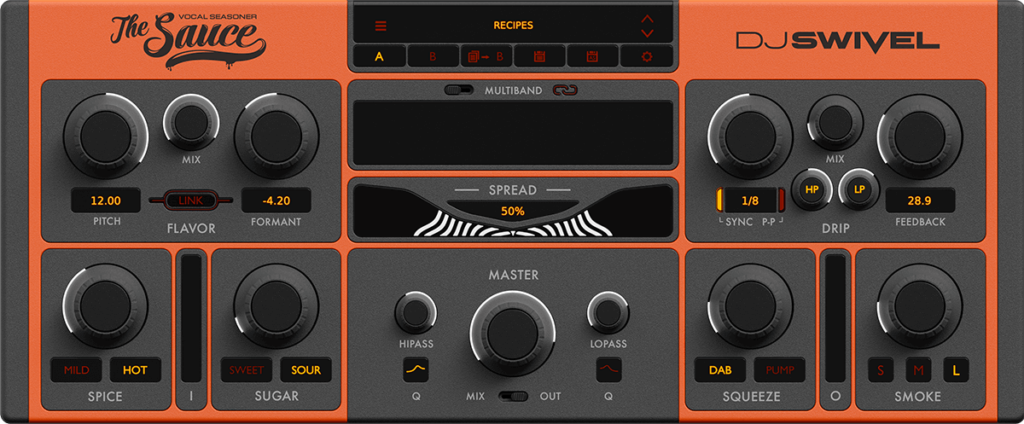 DJ Swivel’s The Sauce vocal effect plugin on sale for $99 USD