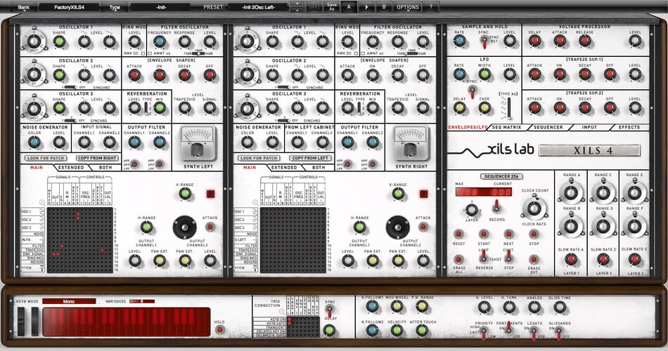 XILS 4 analog matrix modular synthesizer plugin on sale at 23% OFF