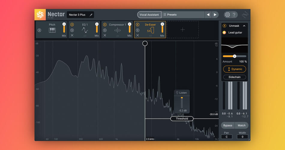 Nectar 3 Plus vocal mixing plugin by iZotope on sale for $79 USD
