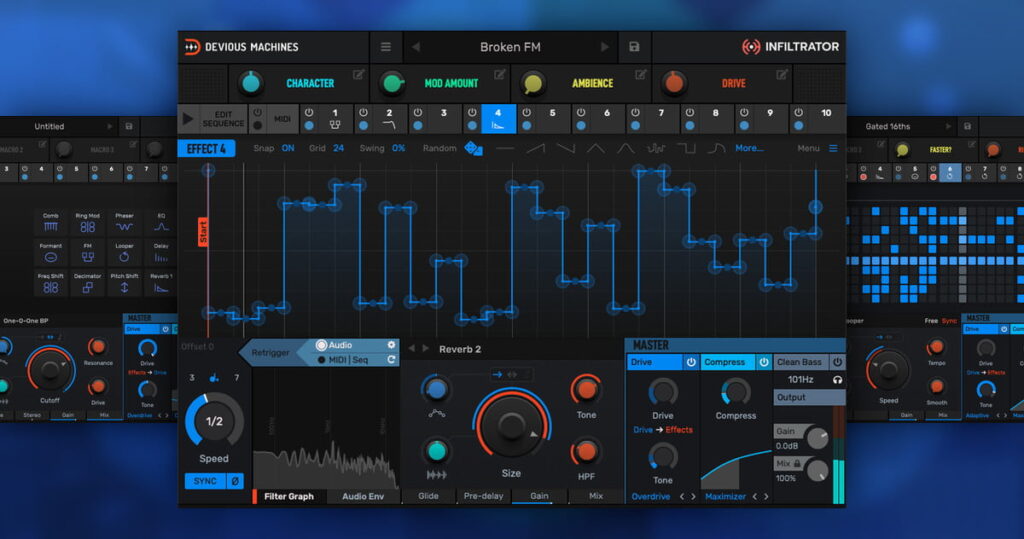 Infiltrator multi-effect plugin by Devious Machines on sale at 30% OFF