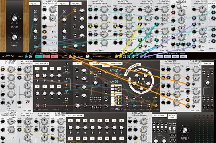 Softube Modular synthesizer instrument on sale for $49 USD
