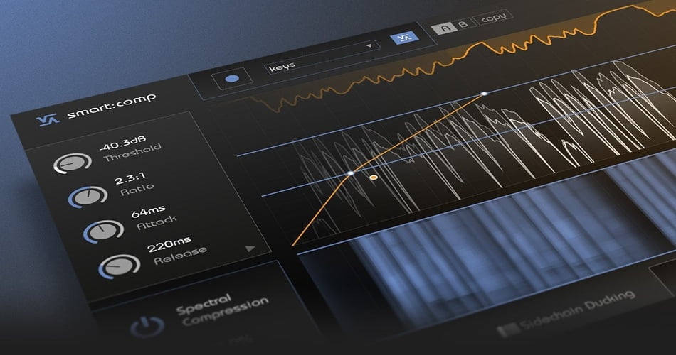 Smart:comp spectro-dynamic compressor by Sonible on sale for $59 USD