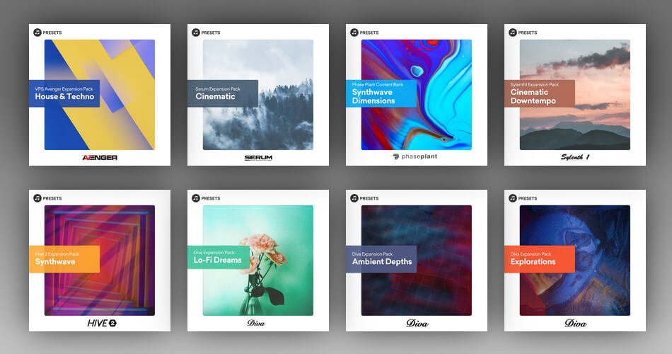 Expansions for Serum, Spire, Diva, Phase Plant & more on sale for $5 USD