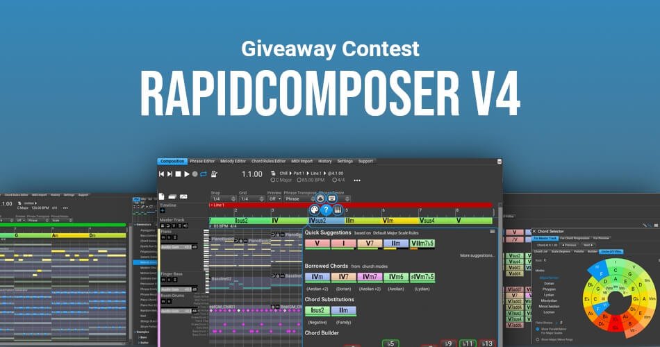 Win RapidComposer music prototyping software by MusicDevelopments