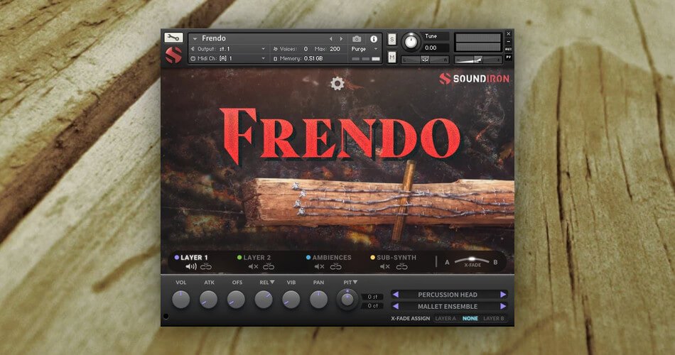 Soundiron Frendo instrument library for Kontakt on sale at 25% OFF