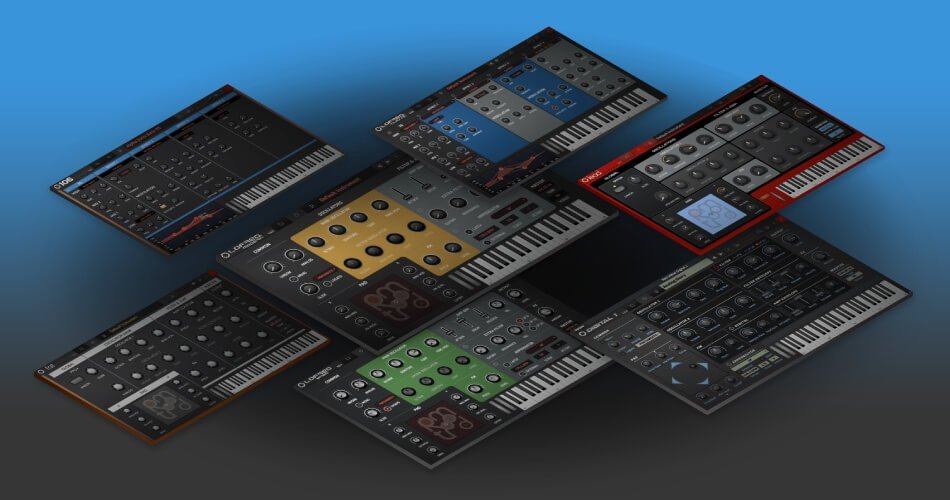 Save 50% on RetroMod series synthesizer instruments by Tracktion