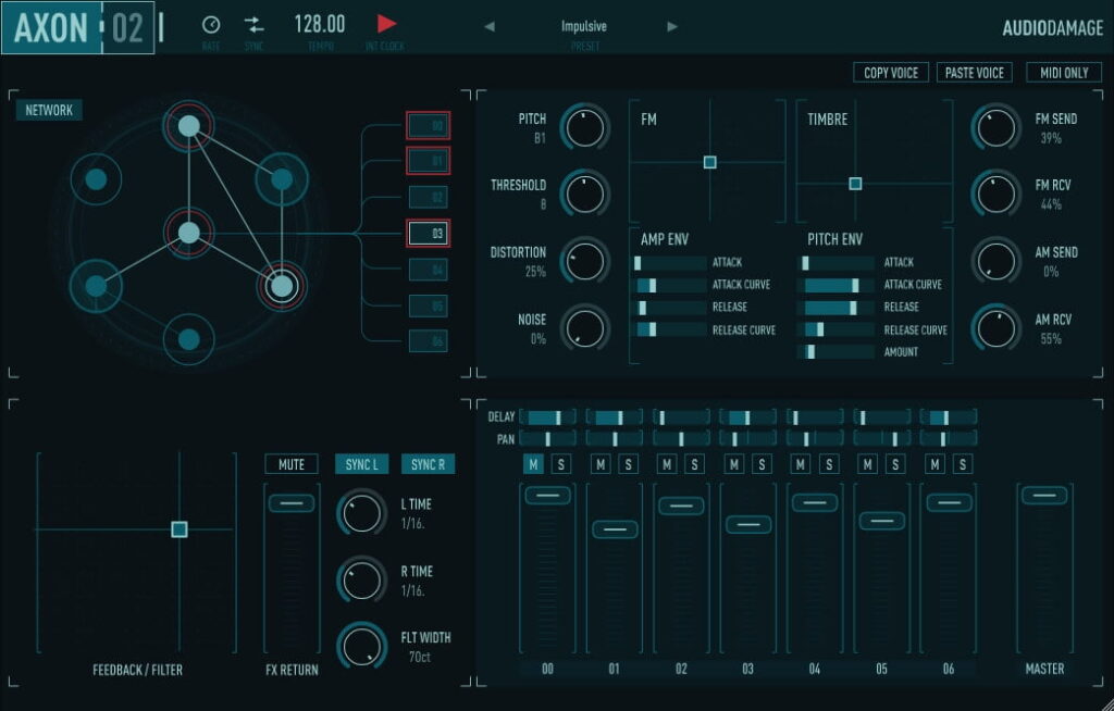 Axon 2 drum synthesizer by Audio Damage on sale at 40% OFF