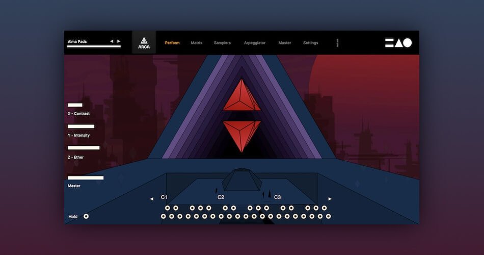 Save 50% on Arca dark & ancient string textures by MNTRA Instruments
