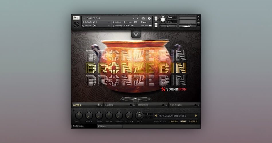 Save 25% on Bronze Bin unique tuned and untuned metallic percussion