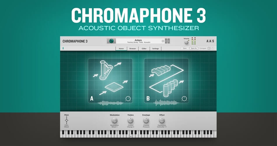 Save 50% on AAS Chromaphone 3 synthesizer + FREE Sound Pack