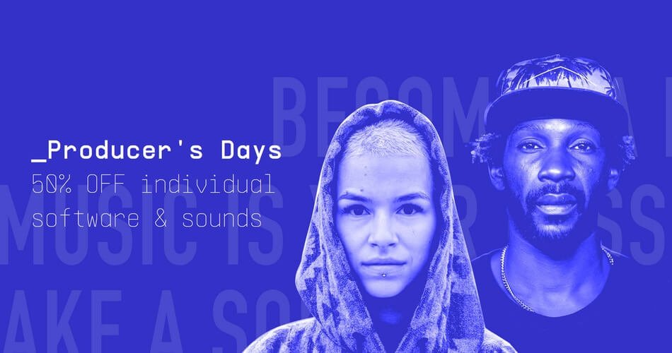 Get 50% OFF individual software & sounds