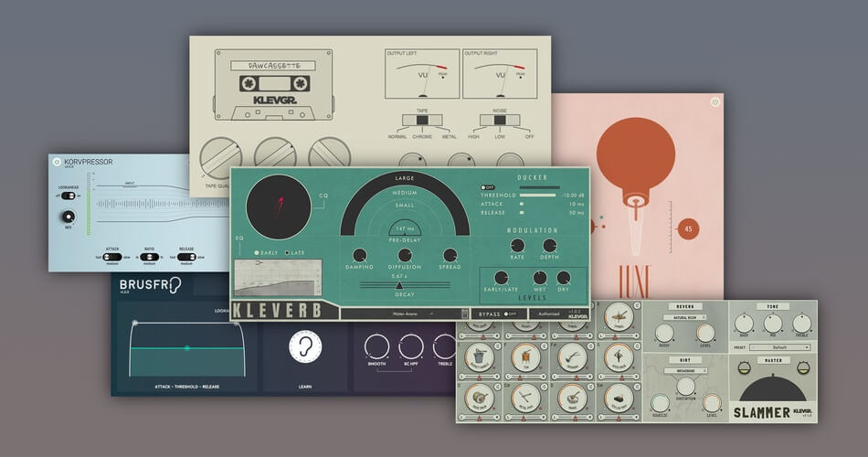 Save up to 50% on Klevgrand’s creative audio plugins