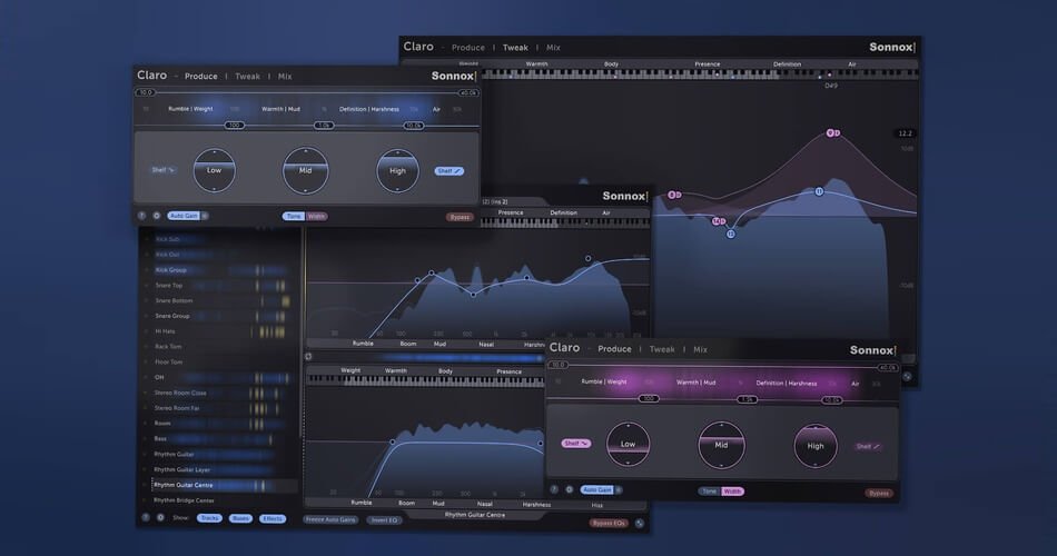 Save 35% on Claro flexible equalizer effect plugin by Sonnox