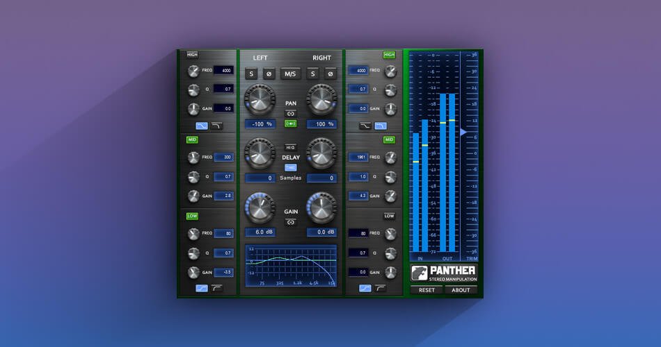 Save 70% on Panther Stereo Manipulation plugin by Boz Digital Labs