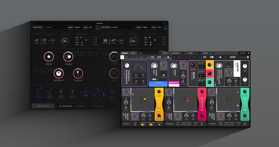 Save 40% on Imagine and Noisy synthesizers by Expressive E