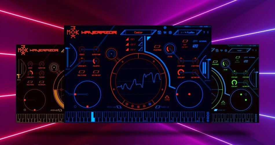 Save 30% on MOK Waverazor synthesizer instrument from Tracktion