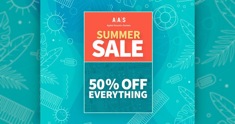 Save 50% on synth plugins, sound packs & bundles