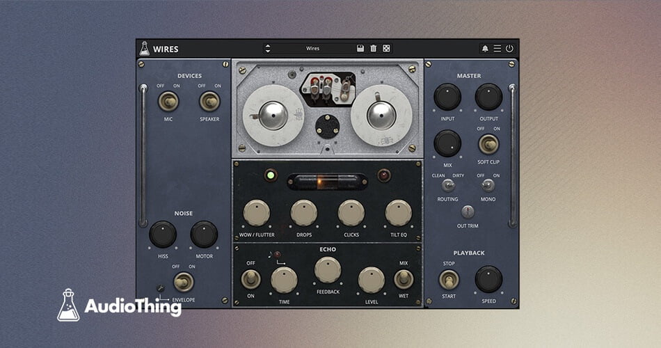 AudioThing updates Wires plugin to v1.2 incl. CLAP support + 40% OFF