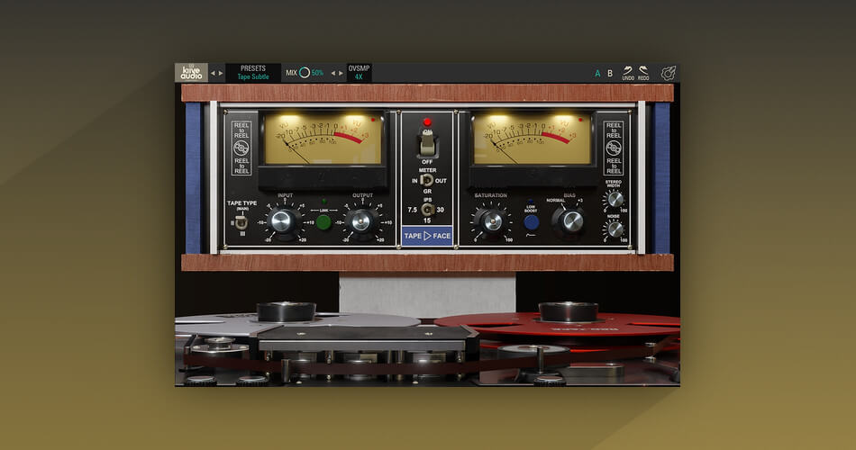Tape Face effect plugin by Kiive Audio on sale for $25 USD!