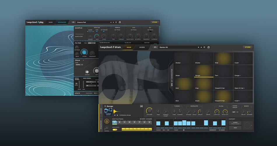 Save 30% on Loopcloud DRUM & PLAY + Ultimate Bundles