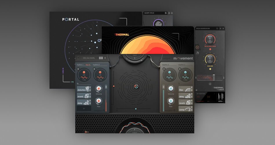 Save 44% on bundle of Output’s Thermal, Portal & Movement plugins