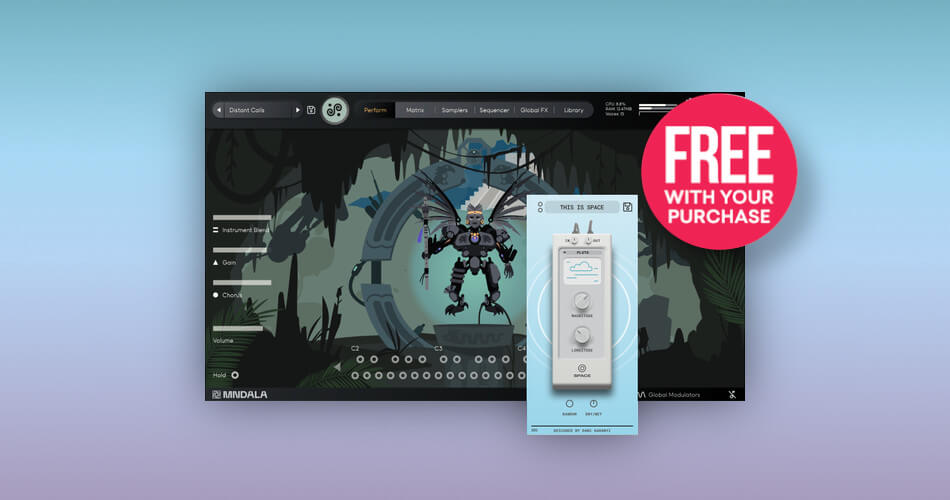 MNTRA Instruments Huracan & Karanyi Sounds Space FREE with purchase at Plugin Boutique