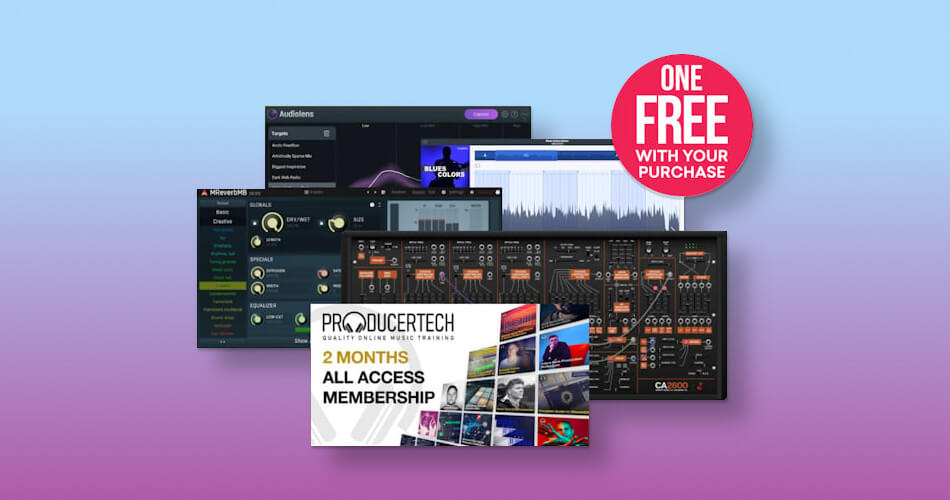 Pick from 5 FREE products with purchase
